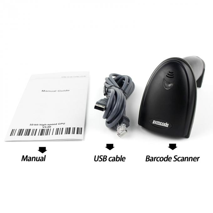 USB RS232 vendent le support au détail de haute performance de conception de ligne profilée de scanner de code barres