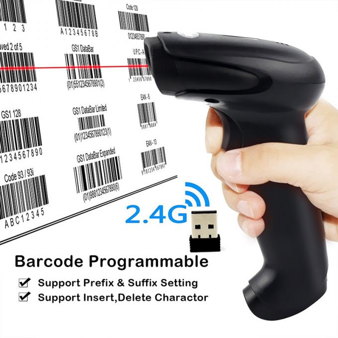 Capacité anti-parasitage forte de scanner tenu dans la main automatique sans fil de code barres