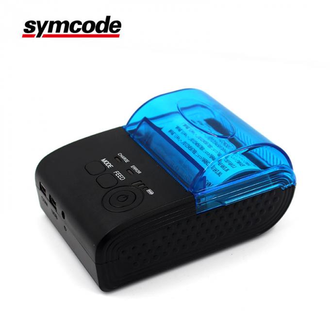 Déchirement manuel d'imprimante de reçu de courant ascendant de Symcode 58mm/imprimante sans fil de Bluetooth