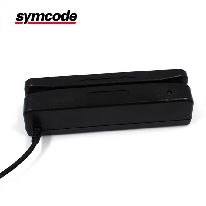 Auteur de lecteur de cartes du lecteur de bande magnétique de Symcode USB/Msr 500 volts continu pour 1 minute